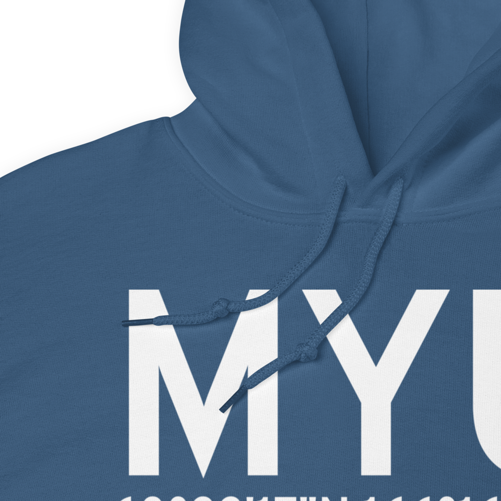 Mekoryuk (PAMY) Airport Hoodie Sweatshirt 