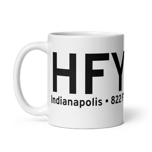 Indianapolis (KHFY) Airport Mug