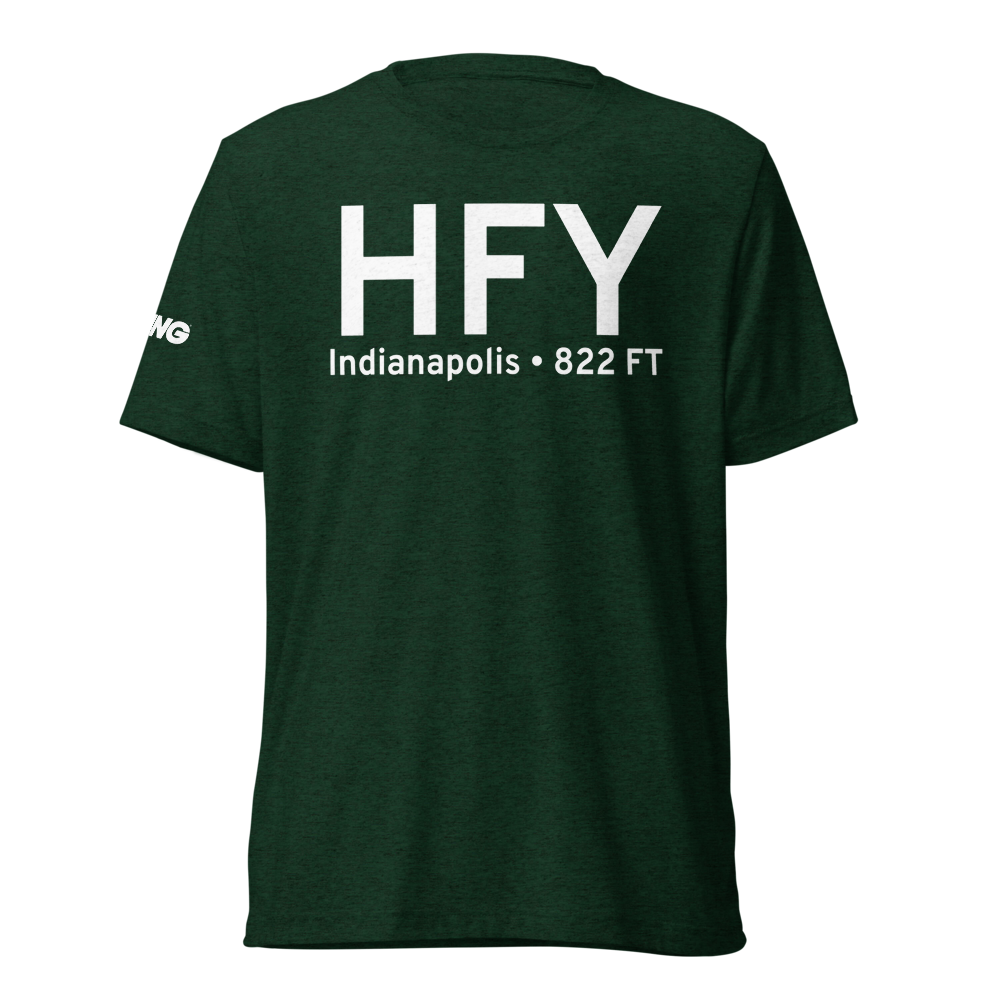 Indianapolis (KHFY) Airport Tri-blend T-Shirt 