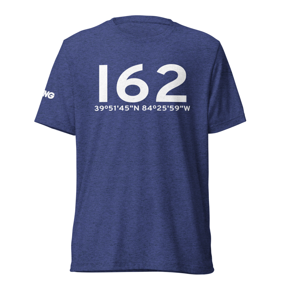 Brookville (I62) Airport Tri-blend T-Shirt 