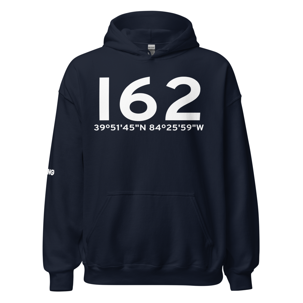 Brookville (I62) Airport Hoodie Sweatshirt 