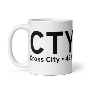 Cross City (KCTY) Airport Mug