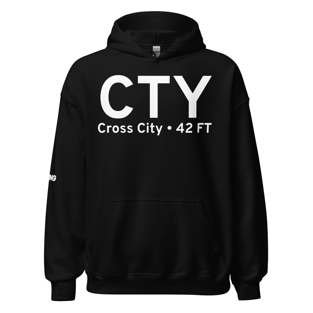 Cross City (KCTY) Airport Hoodie Sweatshirt 