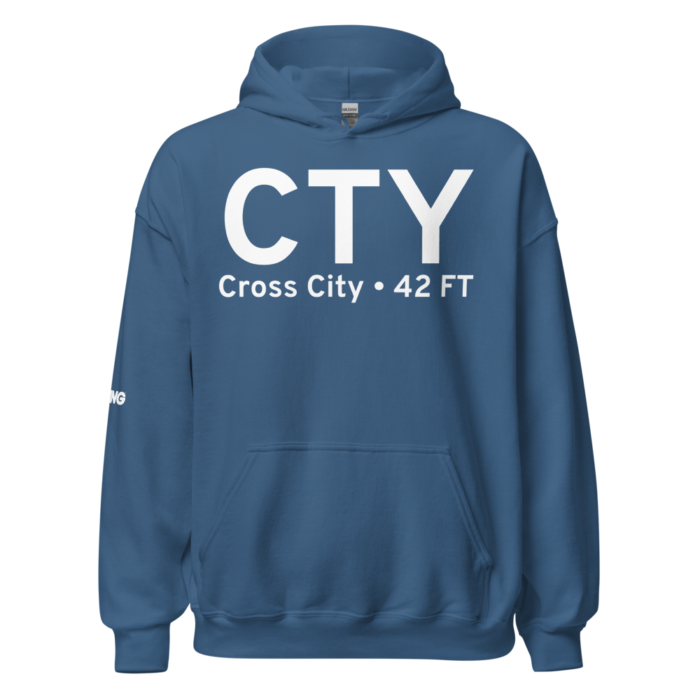 Cross City (KCTY) Airport Hoodie Sweatshirt 