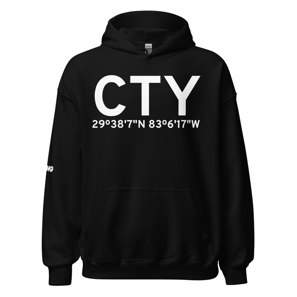 Cross City (KCTY) Airport Hoodie Sweatshirt 