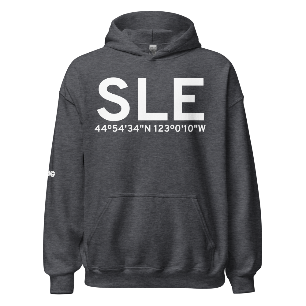 Salem (KSLE) Airport Hoodie Sweatshirt 