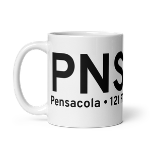 Pensacola (KPNS) Airport Mug