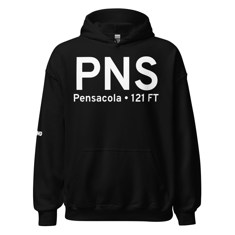 Pensacola (KPNS) Airport Hoodie Sweatshirt 