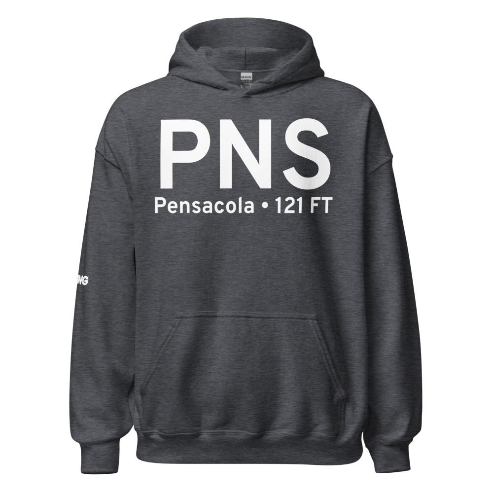 Pensacola (KPNS) Airport Hoodie Sweatshirt 