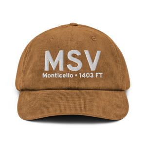 Monticello (KMSV) Airport Hat