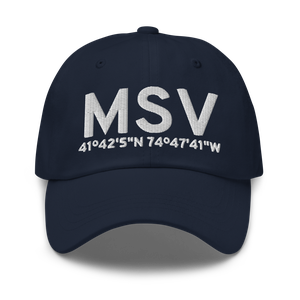 Monticello (KMSV) Airport Hat