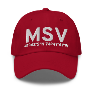 Monticello (KMSV) Airport Hat