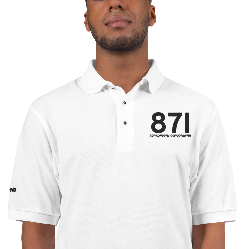 Yazoo City (K87I) Airport Port Authority Embroidered Polo Shirt 