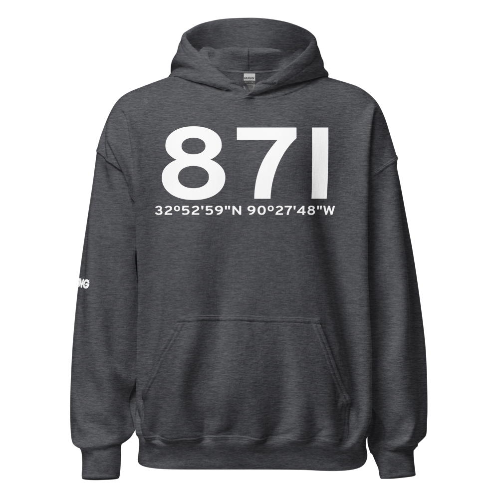 Yazoo City (K87I) Airport Hoodie Sweatshirt 