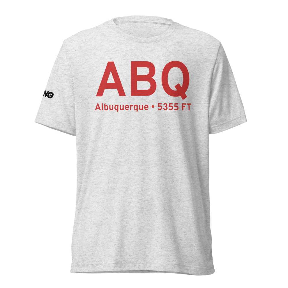 Albuquerque (KABQ) Airport Tri-blend T-Shirt 