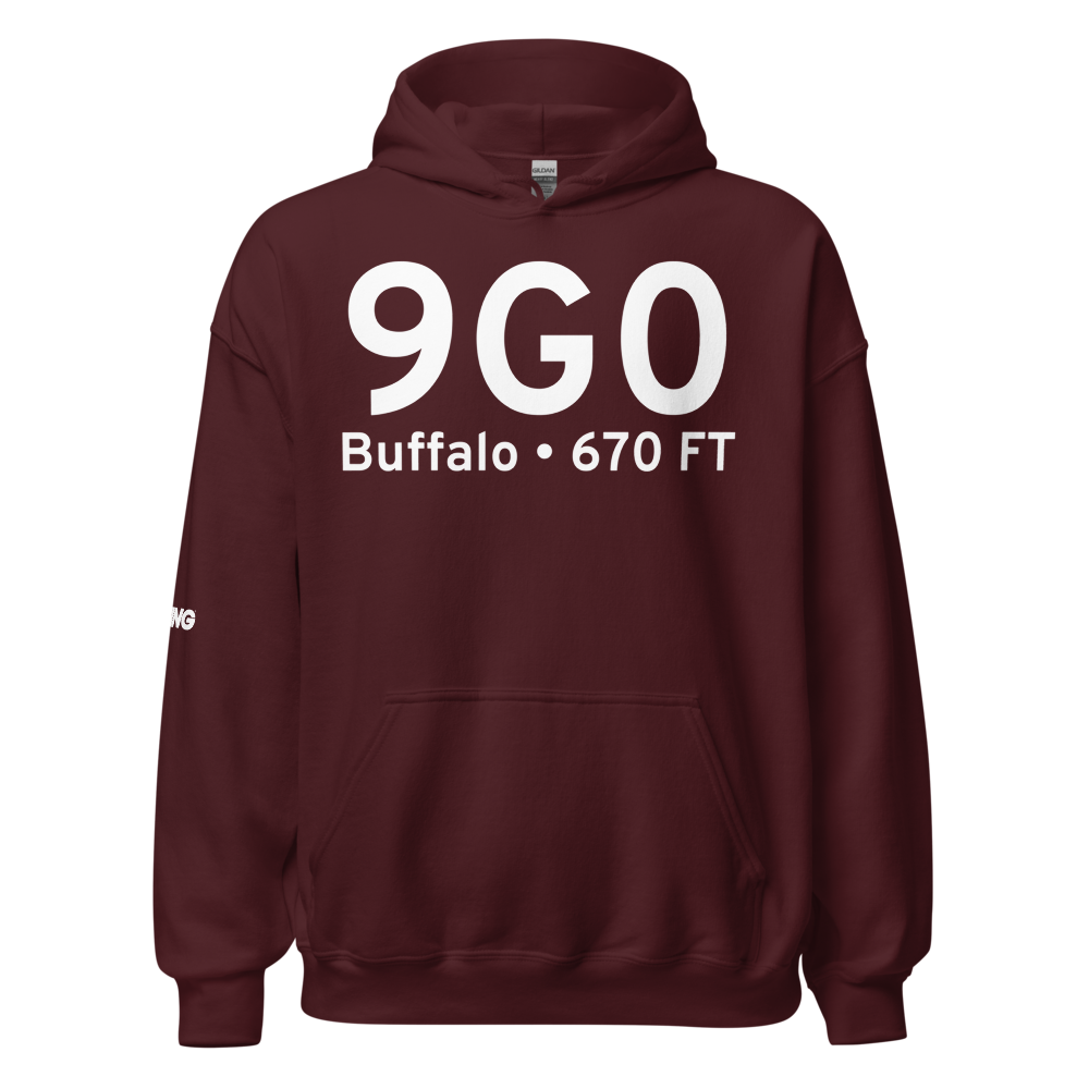Buffalo (9G0) Airport Hoodie Sweatshirt 