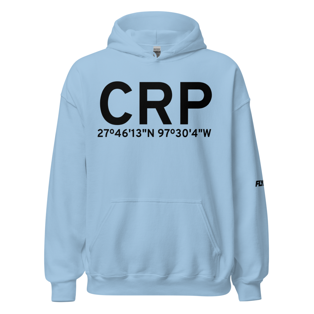Corpus Christi (KCRP) Airport Hoodie Sweatshirt 