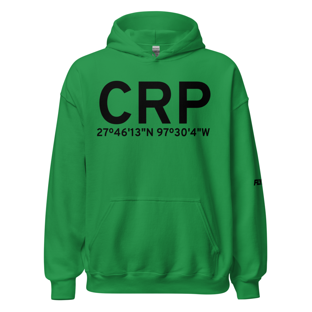Corpus Christi (KCRP) Airport Hoodie Sweatshirt 