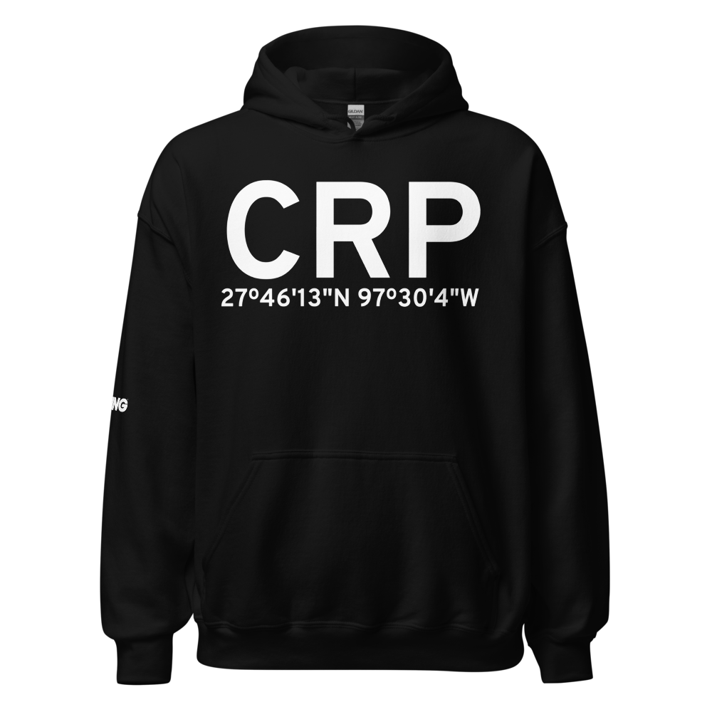 Corpus Christi (KCRP) Airport Hoodie Sweatshirt 