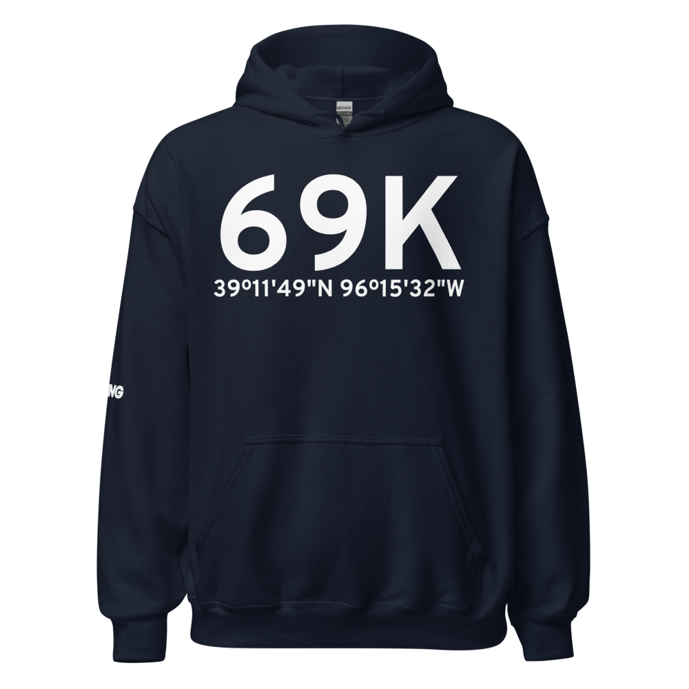 Wamego (K69K) Airport Hoodie Sweatshirt 