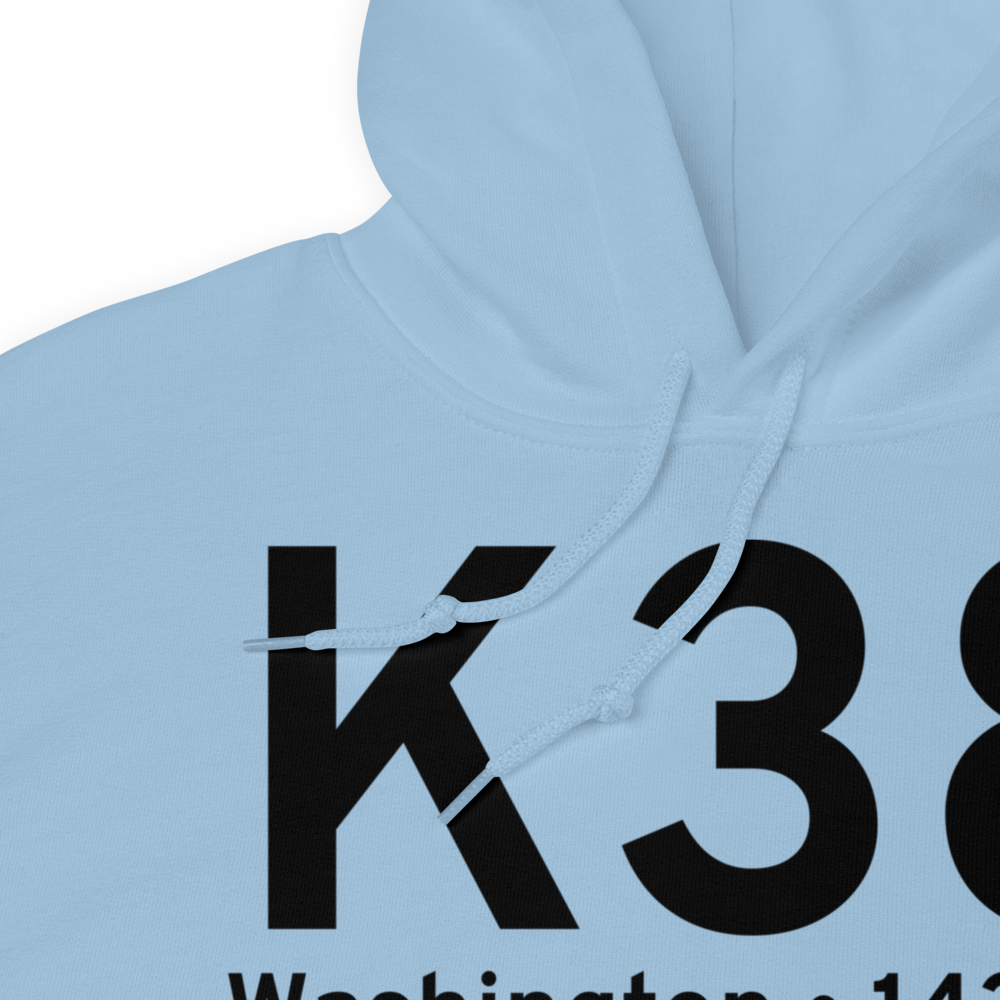 Washington (KK38) Airport Hoodie Sweatshirt 
