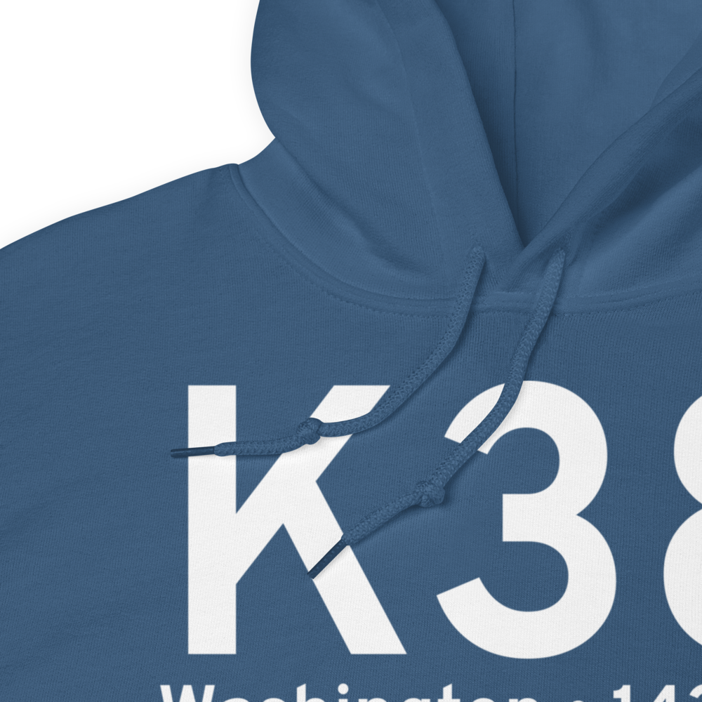 Washington (KK38) Airport Hoodie Sweatshirt 