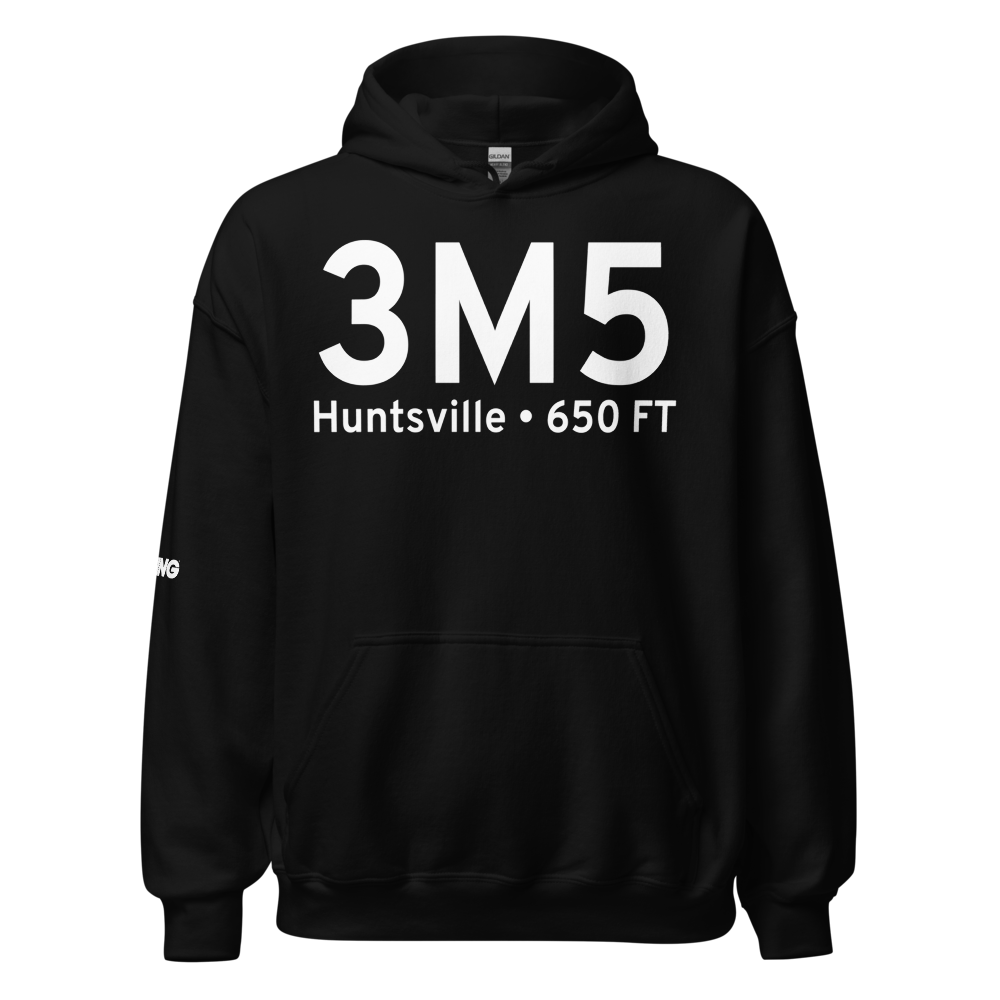 Huntsville (3M5) Airport Hoodie Sweatshirt 