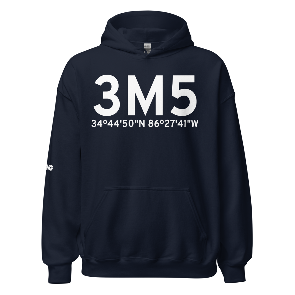 Huntsville (3M5) Airport Hoodie Sweatshirt 