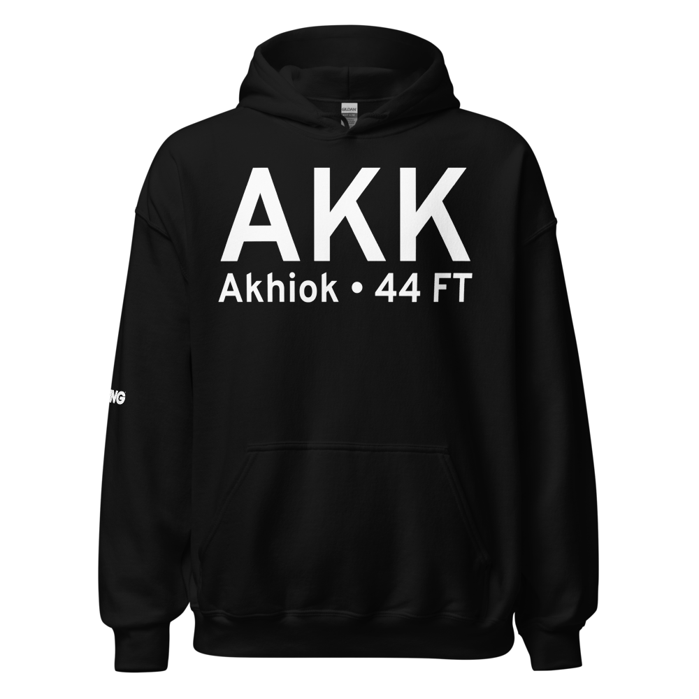 Akhiok (PAKH) Airport Hoodie Sweatshirt 