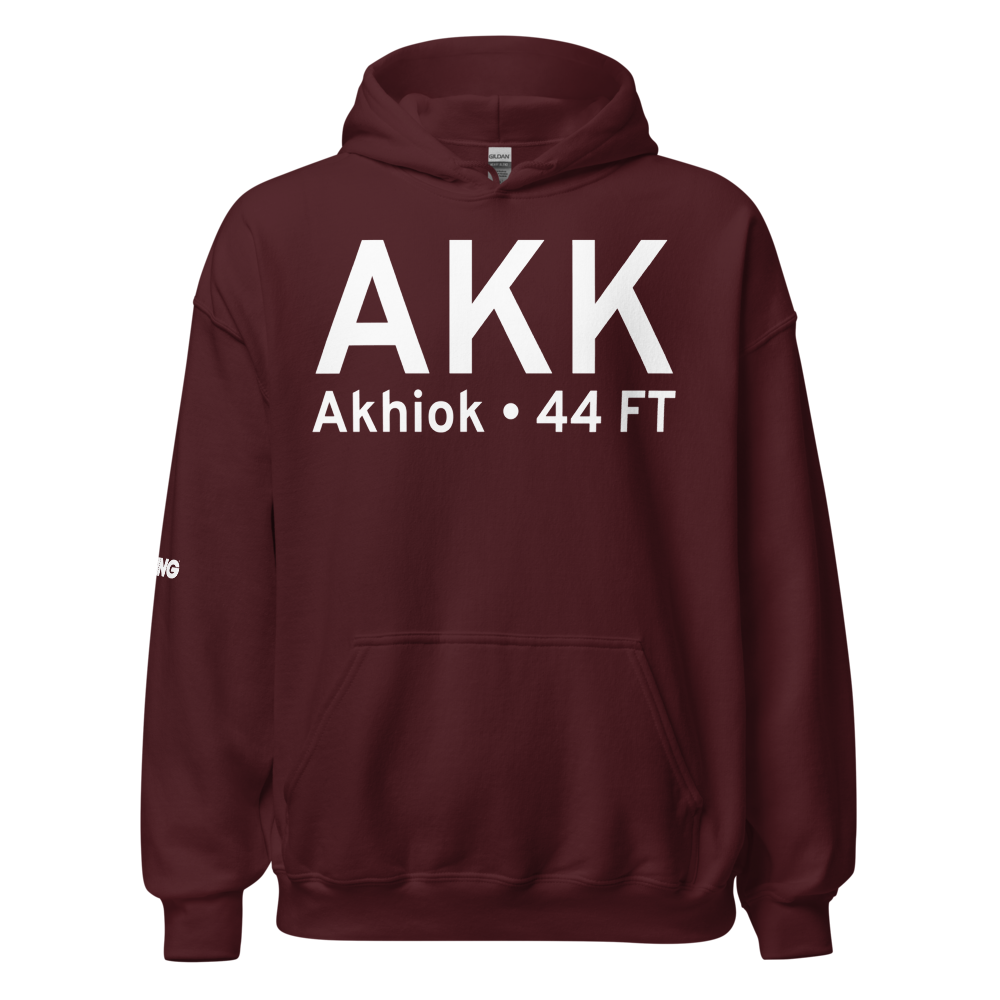 Akhiok (PAKH) Airport Hoodie Sweatshirt 