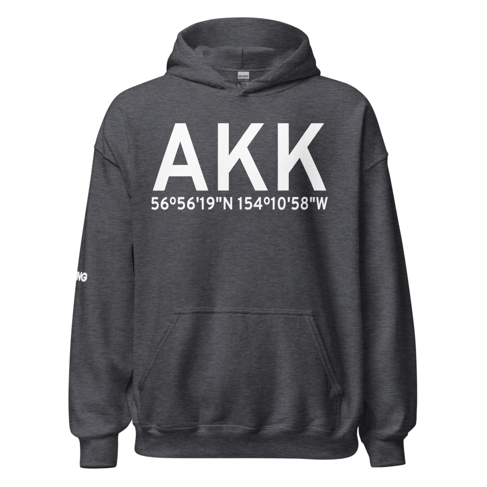 Akhiok (PAKH) Airport Hoodie Sweatshirt 