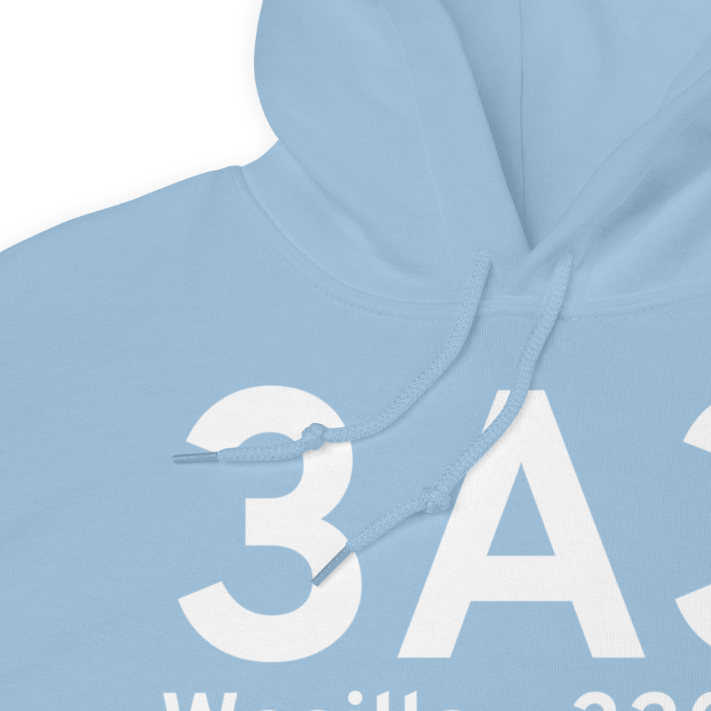 Wasilla (3A3) Airport Hoodie Sweatshirt 