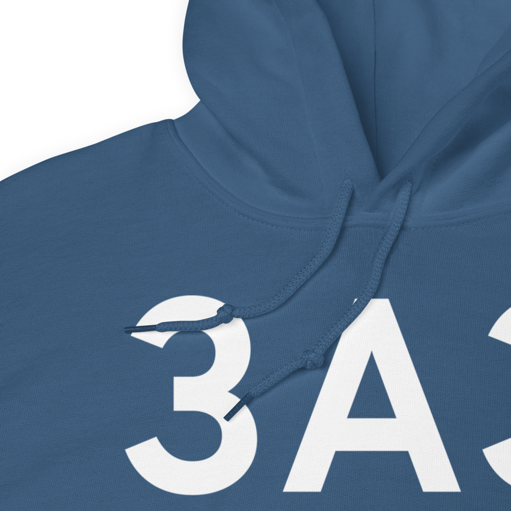 Wasilla (3A3) Airport Hoodie Sweatshirt 
