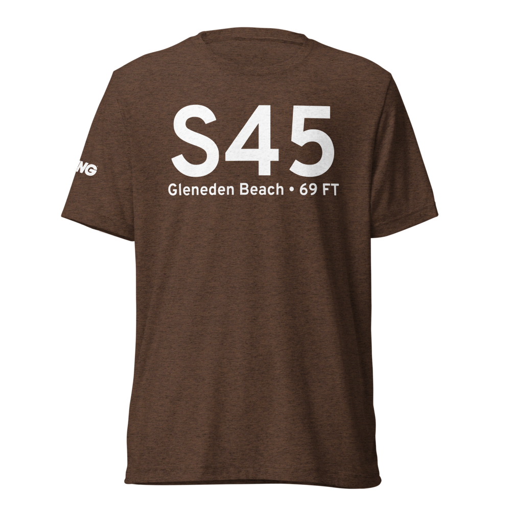 Gleneden Beach (KS45) Airport Tri-blend T-Shirt 