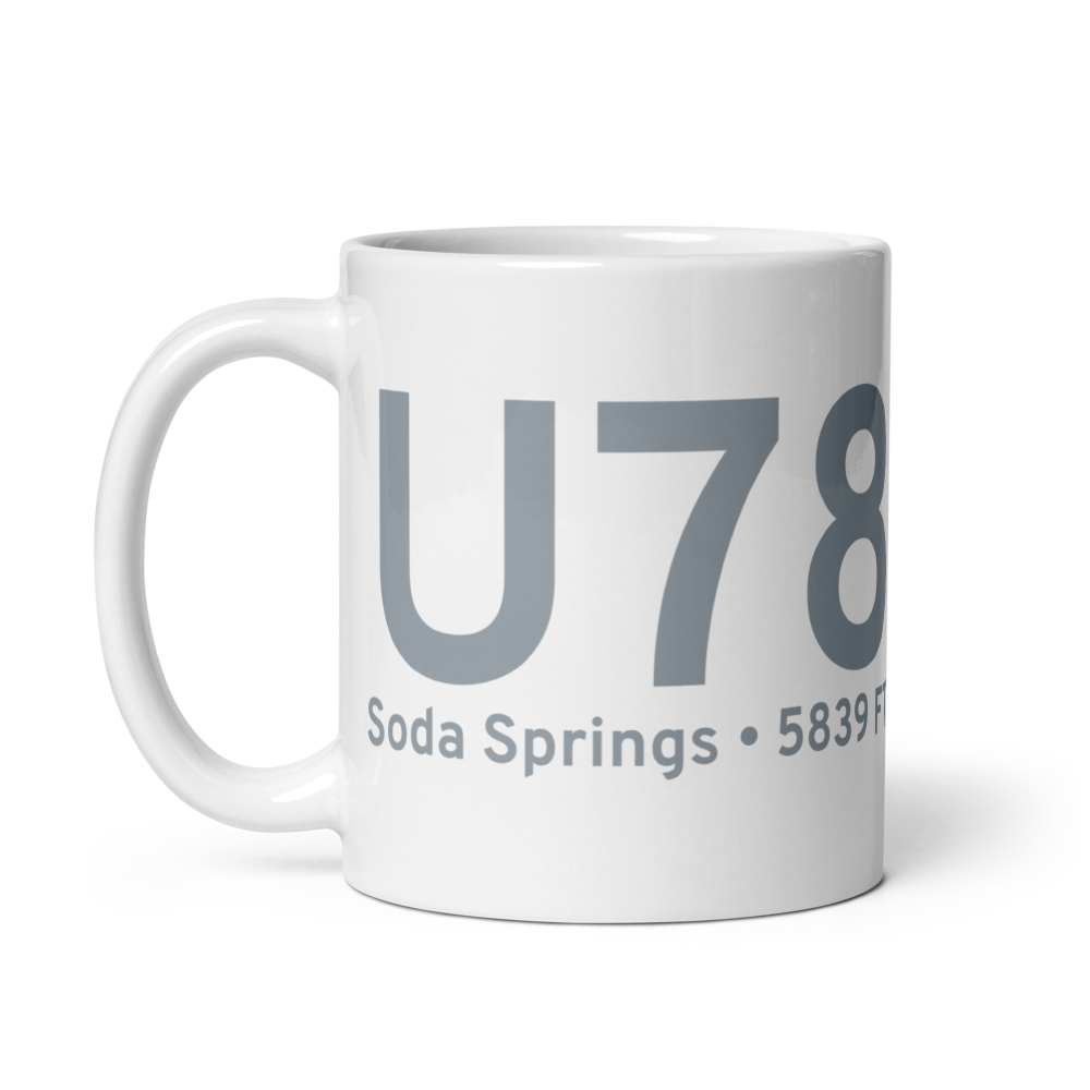 Soda Springs (KU78) Airport Mug 
