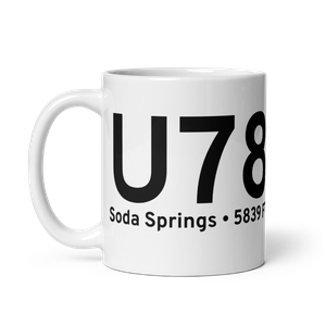 Soda Springs (KU78) Airport Mug