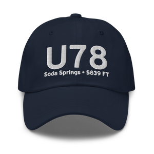 Soda Springs (KU78) Airport Hat