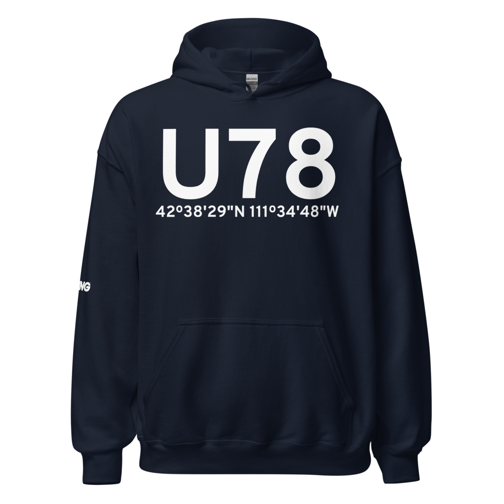 Soda Springs (KU78) Airport Hoodie Sweatshirt 