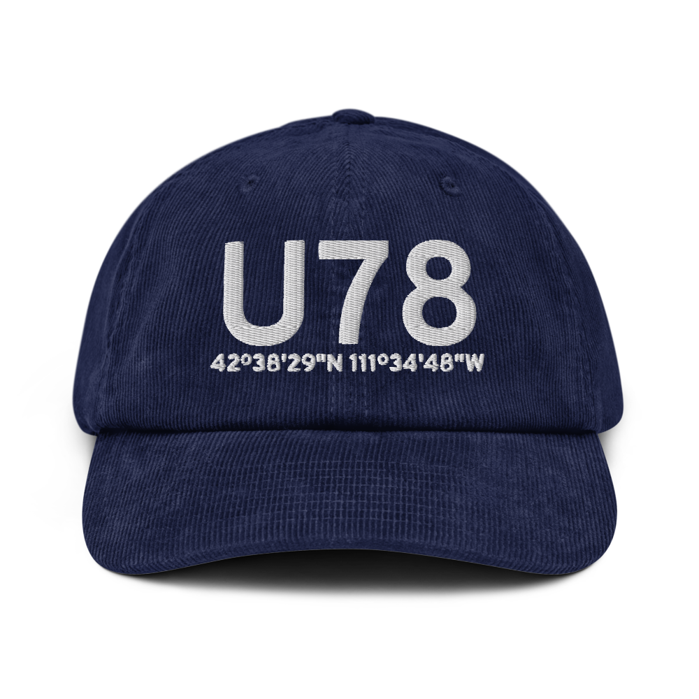 Soda Springs (KU78) Airport Hat 