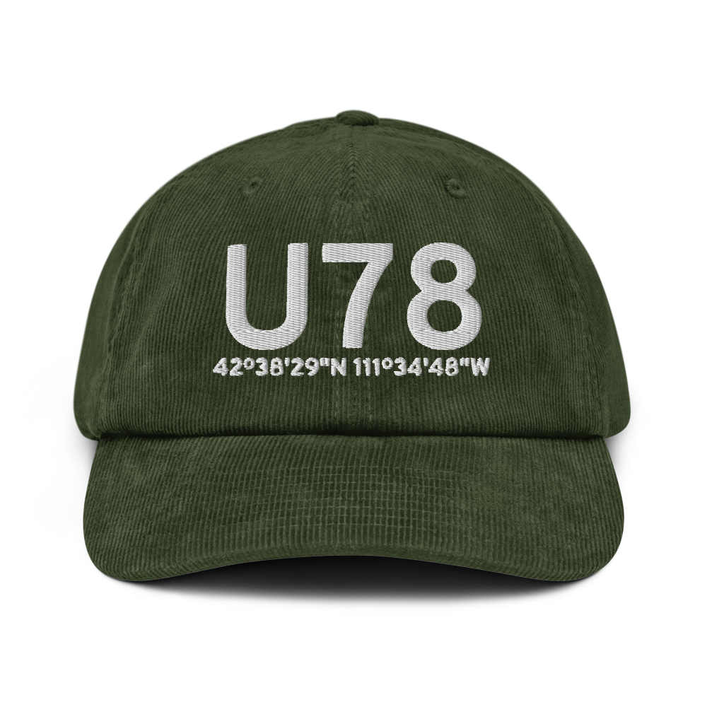 Soda Springs (KU78) Airport Hat 