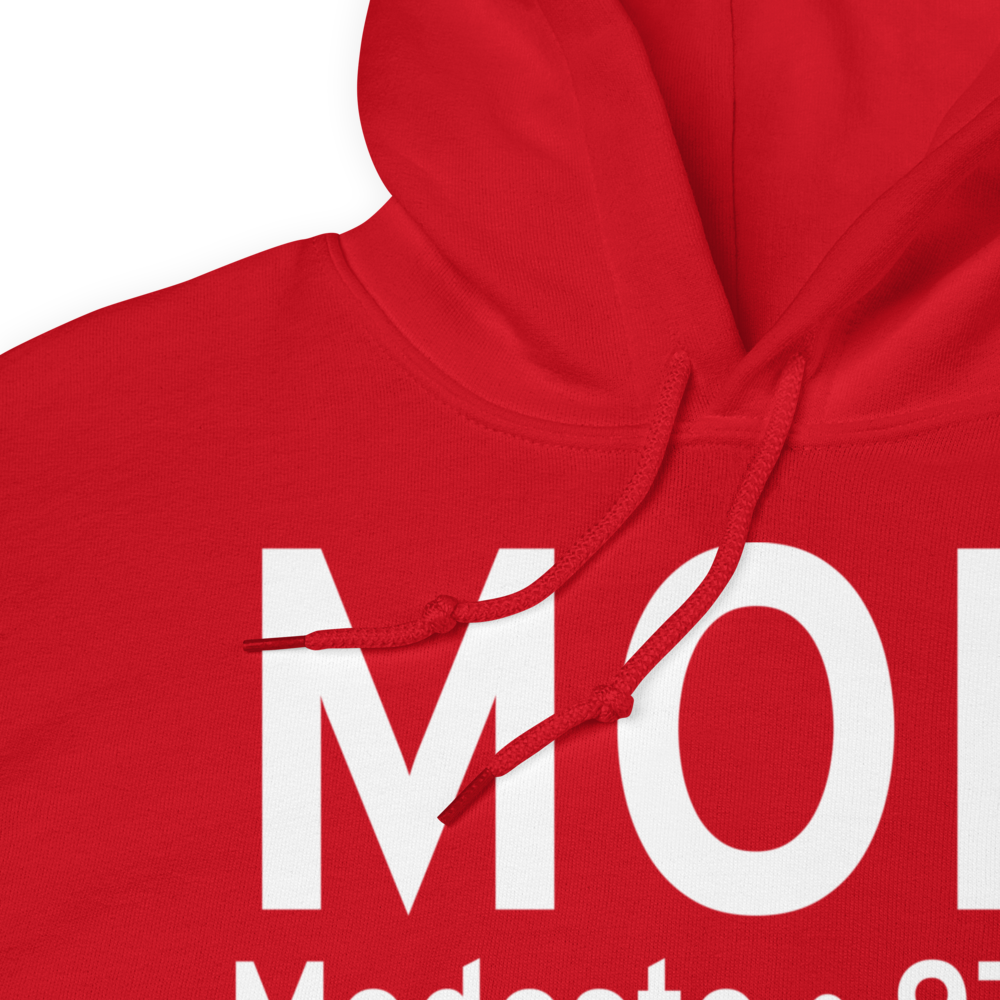 Modesto (KMOD) Airport Hoodie Sweatshirt 