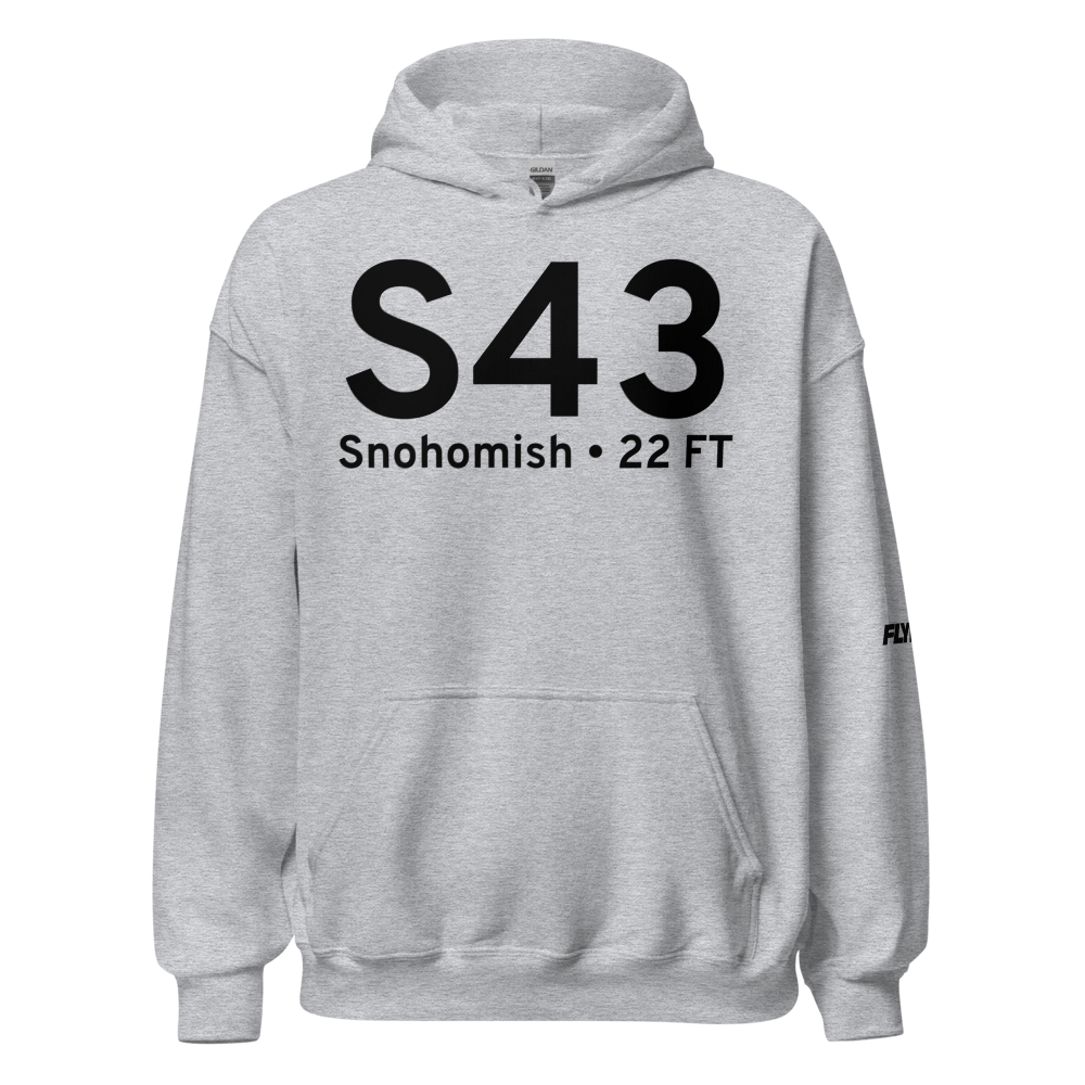 Snohomish (S43) Airport Hoodie Sweatshirt 