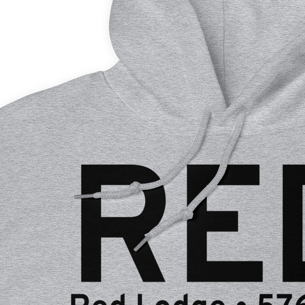 Red Lodge (KRED) Airport Hoodie Sweatshirt 