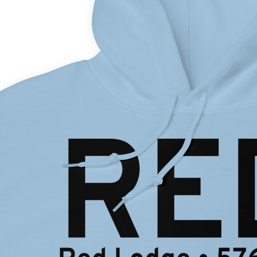 Red Lodge (KRED) Airport Hoodie Sweatshirt 