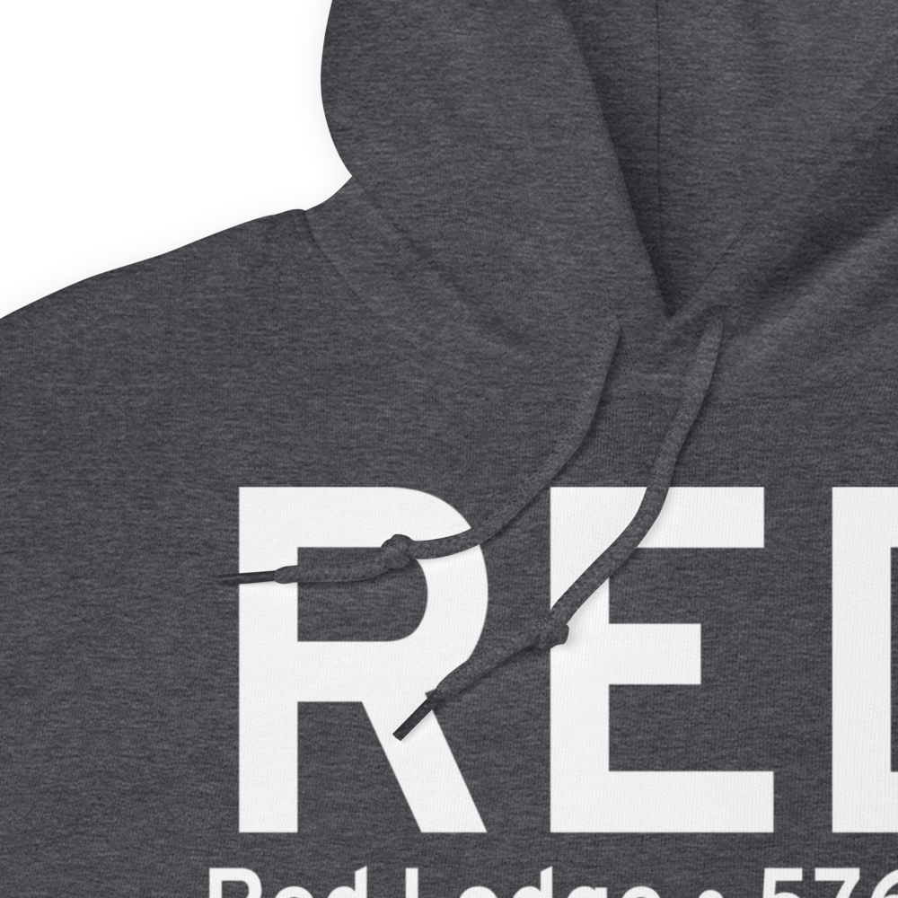 Red Lodge (KRED) Airport Hoodie Sweatshirt 
