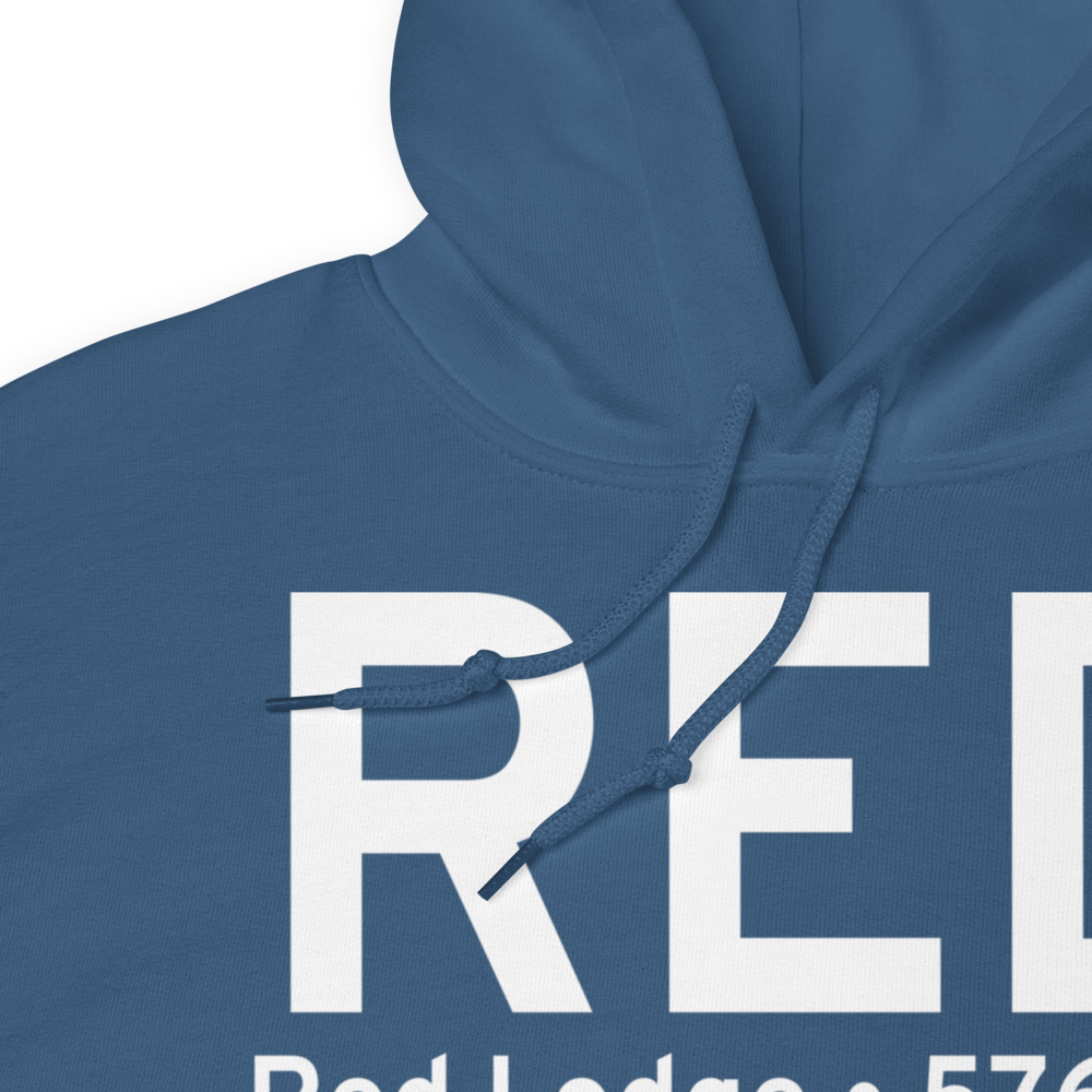 Red Lodge (KRED) Airport Hoodie Sweatshirt 