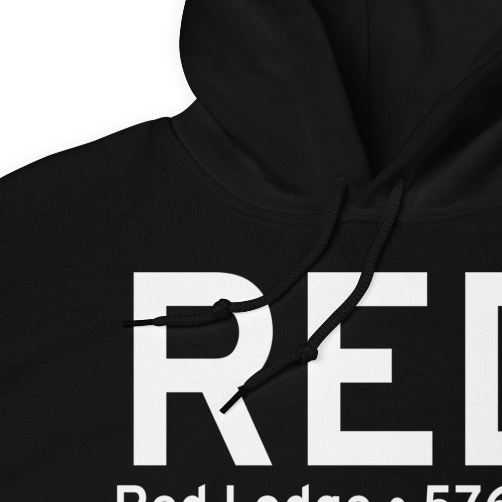 Red Lodge (KRED) Airport Hoodie Sweatshirt 