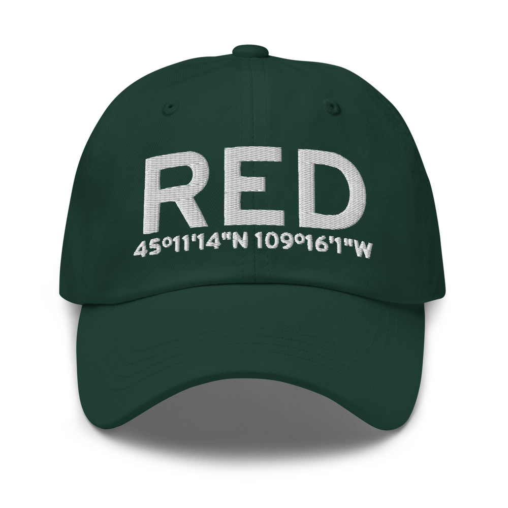 Red Lodge (KRED) Airport Hat 