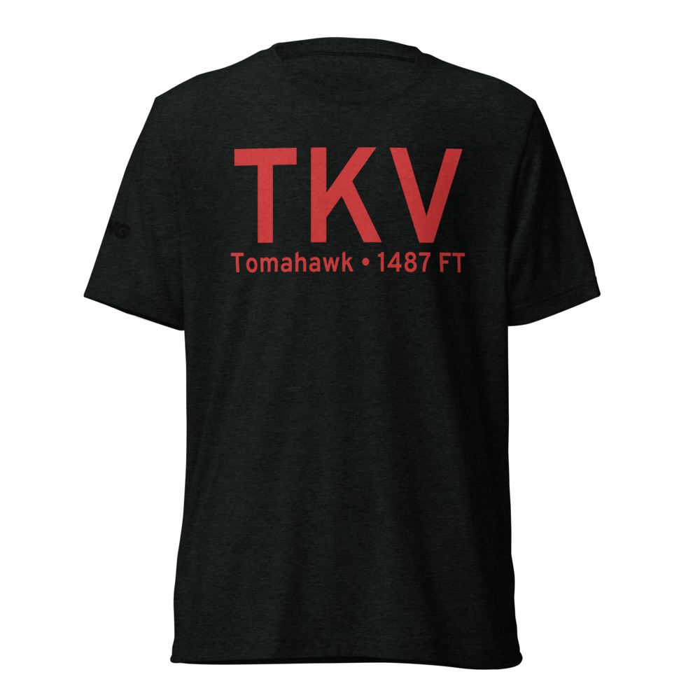 Tomahawk (KTKV) Airport Tri-blend T-Shirt 