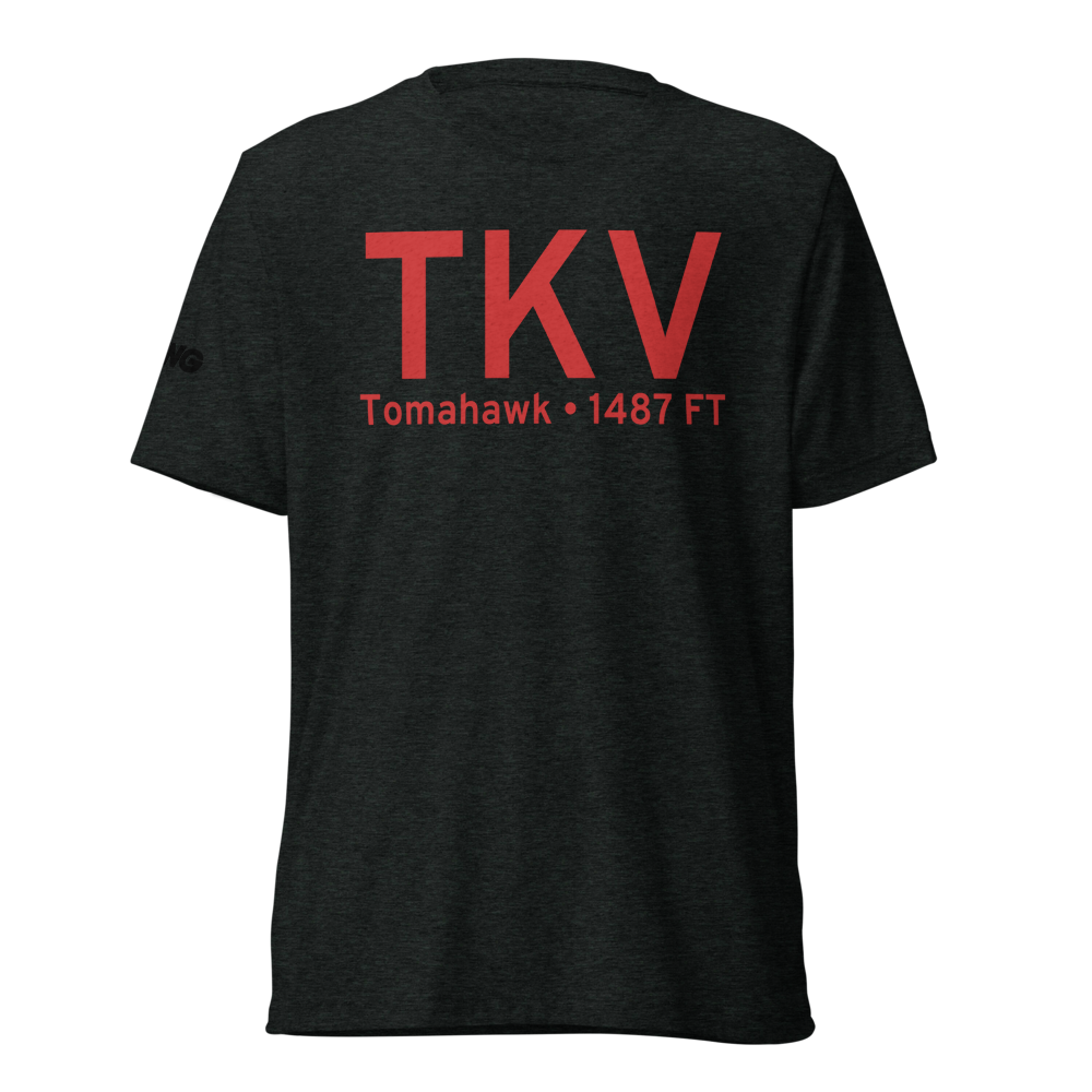 Tomahawk (KTKV) Airport Tri-blend T-Shirt 